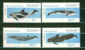 Faune Marine - Cétacés - ISLANDE - Baleine, Dauphin, Globicéphale - N° 917 à 920 ** - 2001 - Nuovi