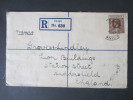 GB Kolonie 1929 Nigeria Registered Letter Enugu No. 630. Mit Zusatzfrankatur / Schöner Beleg!! - Nigeria (...-1960)