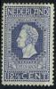 PAYS BAS 86*  12,5c  Bleu-violet Sur Bleu  Centenaire Du Rétablissement De L´indépendance - Unused Stamps