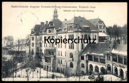 ALTE POSTKARTE ROSBACH SIEG STADTCÖLNISCHE AUGUSTE VICTORIA-STIFTUNG SÜDSEITE DIREKTORWOHNUNG VOLKSHEILSTÄTTE WINDECK AK - Windeck