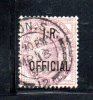 Y425 - GRAN BRETAGNA 1882 , SERVIZIO 1 Penny   N. 2A Usato - Oficiales