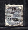 Y430 - GRAN BRETAGNA 1885 , SERVIZIO 1/2 Penny Grigio  N. 4 Usato - Oficiales