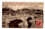 TORINO - PONTE UMBERTO I E MONTE DEI CAPUCCINI - TRAM - VG 1912 FP - C735 - Brücken