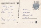 K0454 - Czechoslovakia (1988) Telc (silver Color Shift In The Downward Direction); Postcard: City Telc - Errors, Freaks & Oddities (EFO)