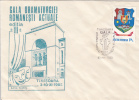 28821- TIMISOARA THEATRE GALA, SPECIAL COVER, 1985, ROMANIA - Storia Postale