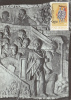 29022- ARCHAEOLOGY, TRAJAN'S COLUMN DETAIL, ROMAN RELIC, MAXIMUM CARD, OBLIT FDC, 1980, ROMANIA - Archäologie