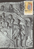 29022- ARCHAEOLOGY, TRAJAN'S COLUMN DETAIL, ROMAN RELIC, MAXIMUM CARD, OBLIT FDC, 1980, ROMANIA - Archeologie