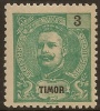 Timor – 1903 King Carlos 3 Avos Mint Stamp - Timor