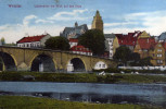 AK Wetzlar Bei Gießen, Rabenau, Siegen -LAHNBRÜCKE Mit BLICK Auf Den DOM  -selten !!! - Wetzlar