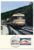 FRANCE - Carte Maximum Turbotrain TGV - Premier Jour -  TOURS 1974 - Trenes