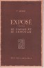 Exposé Concernant Le Cacao Et Le Chocolat Par T. HESPE - Levensmiddelen