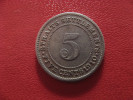 Straits Settlements - 5 Cents 1910 Edward VII 1646 - Maleisië