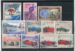 MONACO Année 1967 - 11 Timbres Oblitérés TB N° 708 709 710 711 712 713 715 725 729 733 - Used Stamps