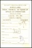 Packing Slip Of Miniature Sheet,  50 Years Of India - France Space Co-operation, Bundle Label, Satellite, India, 2015. - Asia