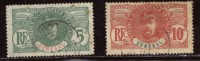 Sénégal - Oblitéré - Charnière Y&T 1906 N° 33 Et 34 Général Faidherbe 5c Vert Et 10c Rose - Gebruikt