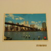 Carte Postale NEW YORK : PONT DE BROOKLYN ET LES TOURS JUMELLES - Brooklyn