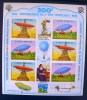 SAO TOME ET PRINCIPE 200° Anniversaire Du 1° Vol. 1783-1983( Zepellins+tour Eiffel + Brasiliana 83) ** MNH. Non Dentelé - Luchtballons