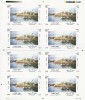 EGYPT VERY RARE UNCUT SOUVENIR SHEET 2014 POST DAY - NILE RIVER 8 SOUVENIR SHEET UNCUT MNH - Ungebraucht