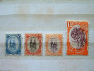 Somali Coast 1902 Inverted Center - Perf. #41/42 + 45/46 - Mint Hinged - Camels - Unused Stamps