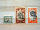 Somali Coast 1902 Inverted Center - Unperf. #52 + ? (0 Fr Value) + 61 - Mint Hinged - Camels Warriors - Unused Stamps