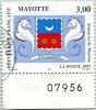 N° Yvert 43 - Timbre De Mayotte (1997) - U(Oblitéré) - Armoiries De Mayotte (DA) - Used Stamps