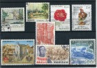 MONACO Année 1992 - 8 Timbres Oblitérés TB N°  1811 1829 1832 1833 1836 1840 1841 1846  Cote 12,35 Euros - Used Stamps