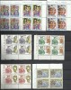 VATICANO VATIKAN VATICAN 1985 COMPLETE YEAR BLOCK OF 4 ANNATA COMPLETA IN QUARTINA MNH - Años Completos