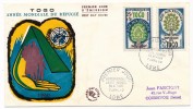 TOGO => FDC - Année Mondiale Du Réfugié - Premier Jour LOME 7/4/1970 - Togo (1960-...)