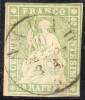 Heimat AG Aarau 185?-12-30 Strubel Zu# 26C - Used Stamps