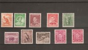 AUSTRALIA 1937 - 1948 VALUES TO 1s 4d Between SG 164/175a Perf 13½ X 14 Or 14 X 13½ MOUNTED MINT Cat £59 - Neufs