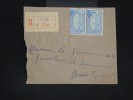 FRANCE - GUADELOUPE - Enveloppe En Recommandée De Pigeon Pour Le Gouverneur - Aff. Plaisant - à Voir - Lot P10436 - Briefe U. Dokumente