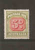 AUSTRALIA 1948 5d Postage Due SG D124 VERY LIGHTLY MOUNTED MINT Cat £20 - Postage Due