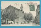 CPA LABOUCHE 69 - Marchand Ambulant - L'Eglise DECAZEVILLE 12 - Decazeville