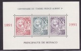 Monaco BF N°53 - Neuf ** - Superbe - Blocks & Sheetlets