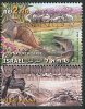 (cl. 5 - P.48) Israël ** N° 1879 Avec Tabs (ref. Michel Au Dos)  - Loutre,  Grues, Poisson, Oiseau, - - Unused Stamps (with Tabs)