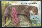 (cl. 5 - P.51) Rep. Tchèque ** Tbre Du Bloc N° 28 ( Ref. Michel Au Dos)  - La Loutre - - Unused Stamps