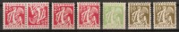 Lotje Met Nrs. 335 , 337 , 339 En KP14 ** MNH En Allen In Goede Staat ! Inzet Aan 5 € ! - 1932 Ceres And Mercurius