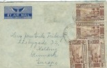 Nouvelles Hebrides.  Cover Sent To Denmark.  Postmark "Santo"  Rare Destination.  H-217 - Briefe U. Dokumente