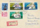 DDR   RACCOMANDATA   ANNO  1976      (VIAGGIATA) - Enveloppes - Oblitérées