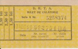 Romania Train Ticket One Way Ticket 1 Travel - Europe