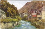 A R Quinton - The Lyn Valley, Lynmouth Colour Postcard - J Salmon No 3932 - Unused - Quinton, AR