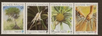 FRENCH POLYNESIA 1995 Trees SG 733-6 UNHM #OQ114 - Neufs