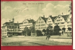 HAG-13  Gais, Dorfplatz. Gelaufen In 1911 Nach Biel - Gais