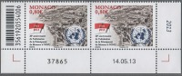 ** MONACO 2013 DUO - 20e ANNIVERSAIRE DE L'ADMISSION DE MONACO A L'ONU - NEUFS  **A31** - Unused Stamps
