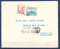 1938, GUERRA CIVIL, CADIZ A CÓRDOBA, CENSURA MILITAR Y LOCAL DE BENEFICENCIA. - Storia Postale