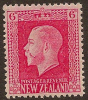 NZ 1915 6d Carmine-pink KGV SG 425d HM #OJ177 - Unused Stamps
