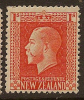 NZ 1915 1/- Vermilion KGV SG 430 HM #OJ214 - Ongebruikt