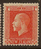 NZ 1915 1/- Vermilion KGV SG 430 HM #OJ214 - Ungebraucht