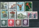 MONACO Années 1974 - 12 Timbres Oblitérés TB N° 975 988 989 990 992 993 994 996 997 998 999 1002 Cote 20,90 Euros - Oblitérés