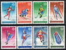 Romania 1987  Winter  Olympics Calgary '88 , Michel 4418-4425 , MNH - Ungebraucht